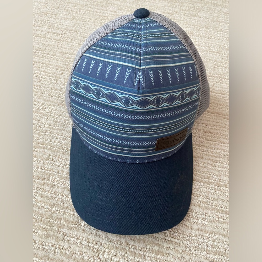 Trucker Baseball Hat - Sherpa Brand Adjustable - Patterned